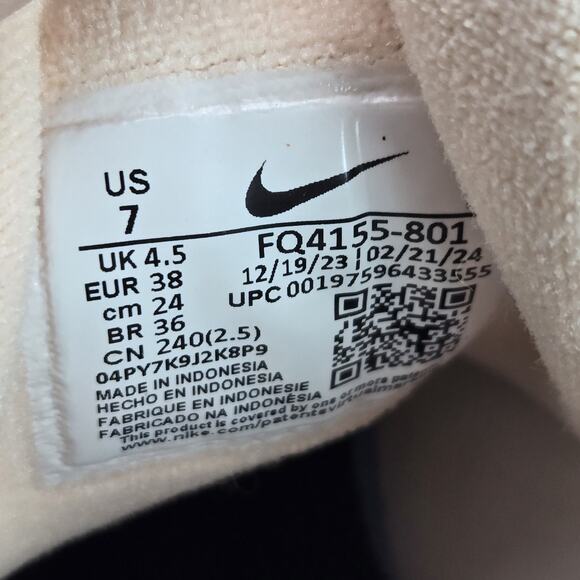 NEW Nike Zoom Challenge Womens Size 7 Pickleball Shoes Orange White FQ4155 801 - Picture 10 of 12